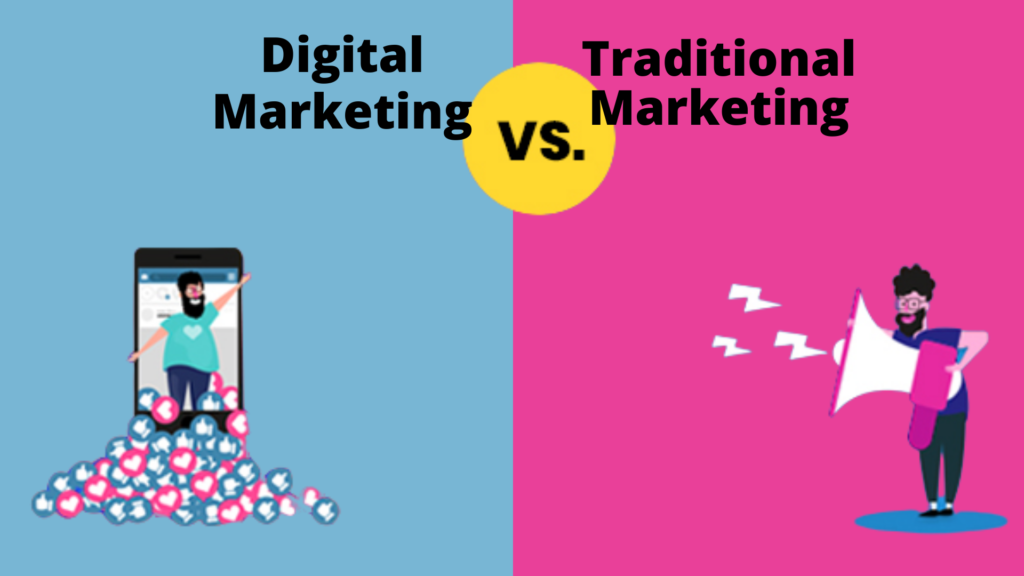 digital marketing vs traditional marketing